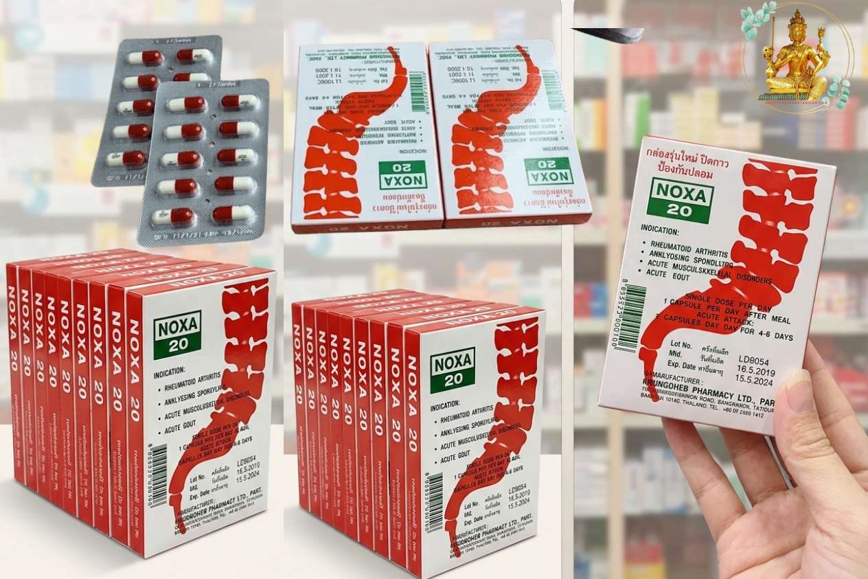 Đánh giá thuốc xương khớp Noxa 20 Thái Lan có tốt không? Sự thật cần biết 2 danh gia thuoc xuong khop noxa 20 thai lan co tot khong su that can biet 2